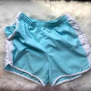 ⭐️ $5 SALE Nike High Rise Athletic Running Workout shorts pockets blue Small